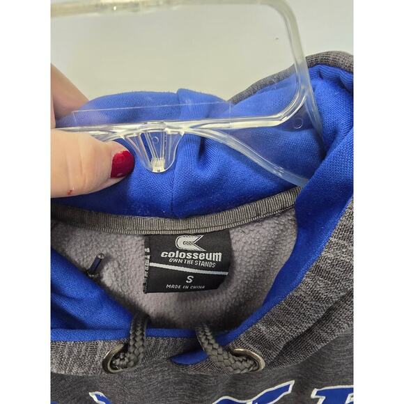 NCAA Duke Blue Devils Mens Hoodie Sweatshirt Blue Size Small Womens - Picture 3 of 6